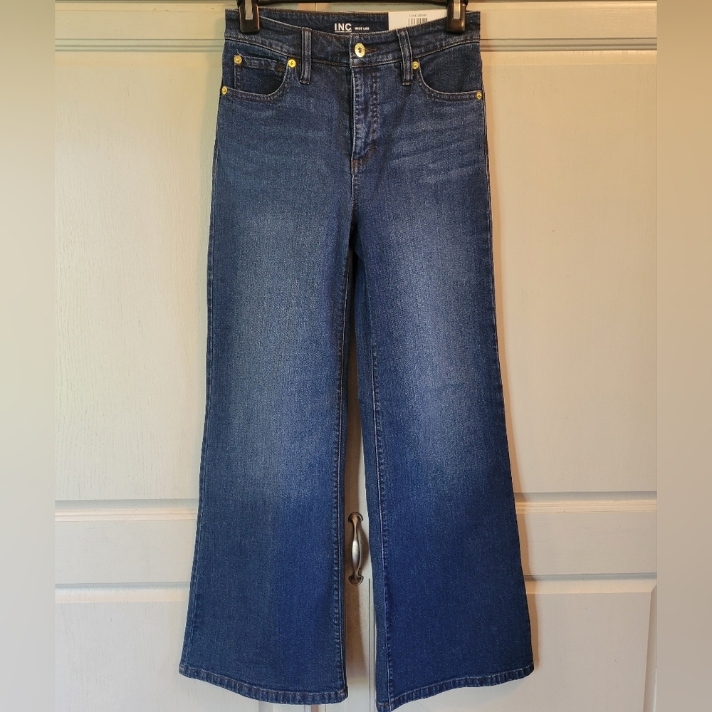Inc International Concepts Womens Denim Flare Jeans  Brand New